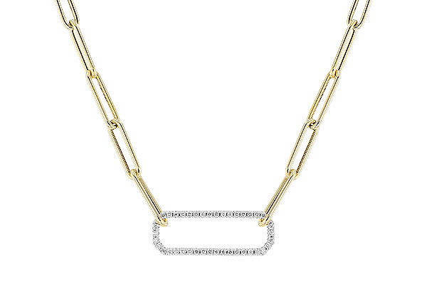 A274-27815: NECKLACE .50 TW (17 INCHES)