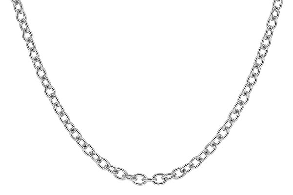 B274-34124: CABLE CHAIN (1.3MM, 14KT, 18IN, LOBSTER CLASP)