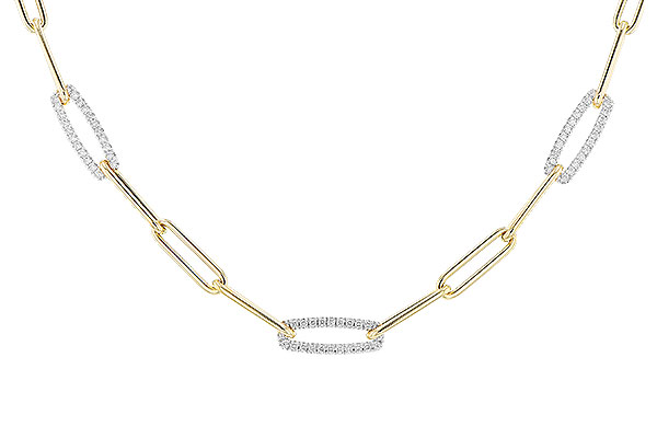 E274-27815: NECKLACE .75 TW (17 INCHES)