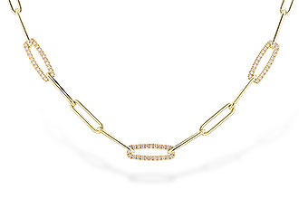 E274-27815: NECKLACE .75 TW (17 INCHES)