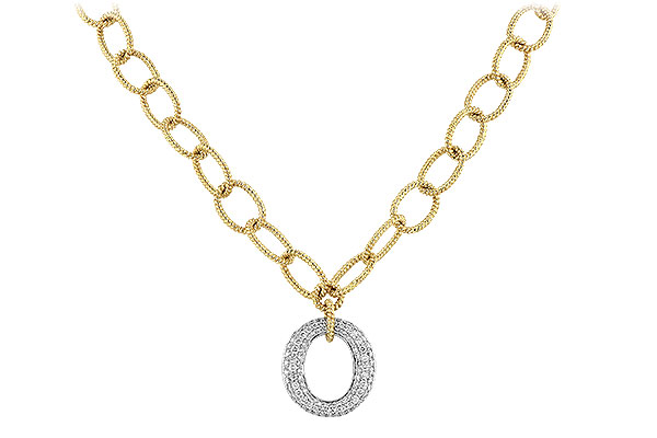 L190-65032: NECKLACE 1.02 TW (17 INCHES)