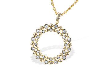 A190-68651: NECKLACE .12 TW