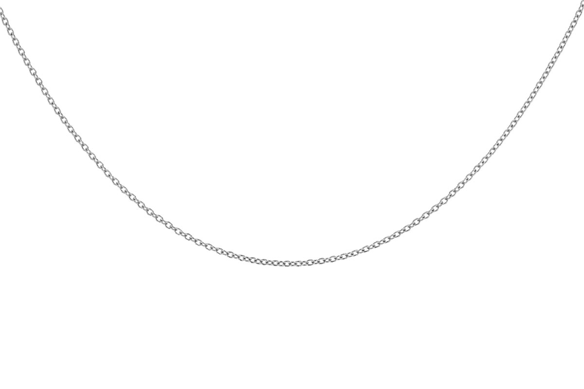A274-34124: CABLE CHAIN (22IN, 1.3MM, 14KT, LOBSTER CLASP)