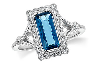 L190-69623: LDS RG 1.58 LONDON BLUE TOPAZ 1.75 TGW